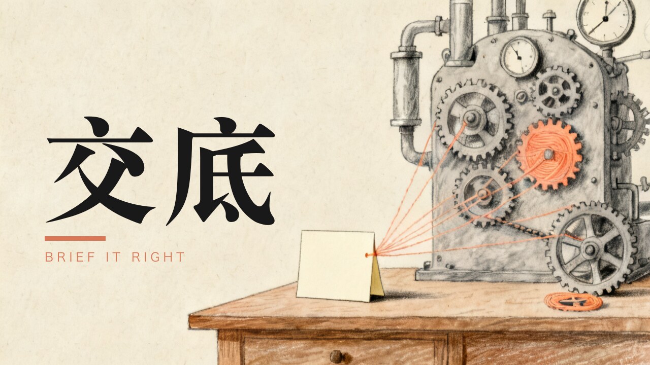 把活说清楚：一次 AI 协作的完整复盘
