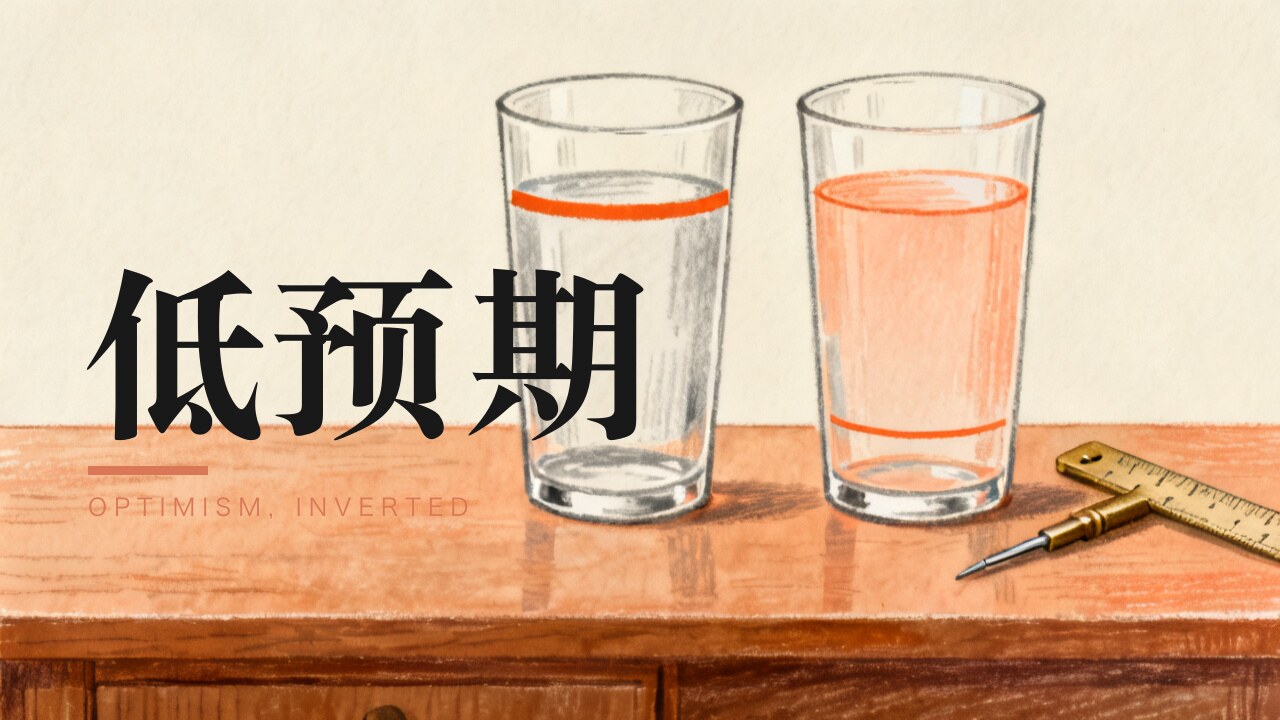过度乐观，就是悲观